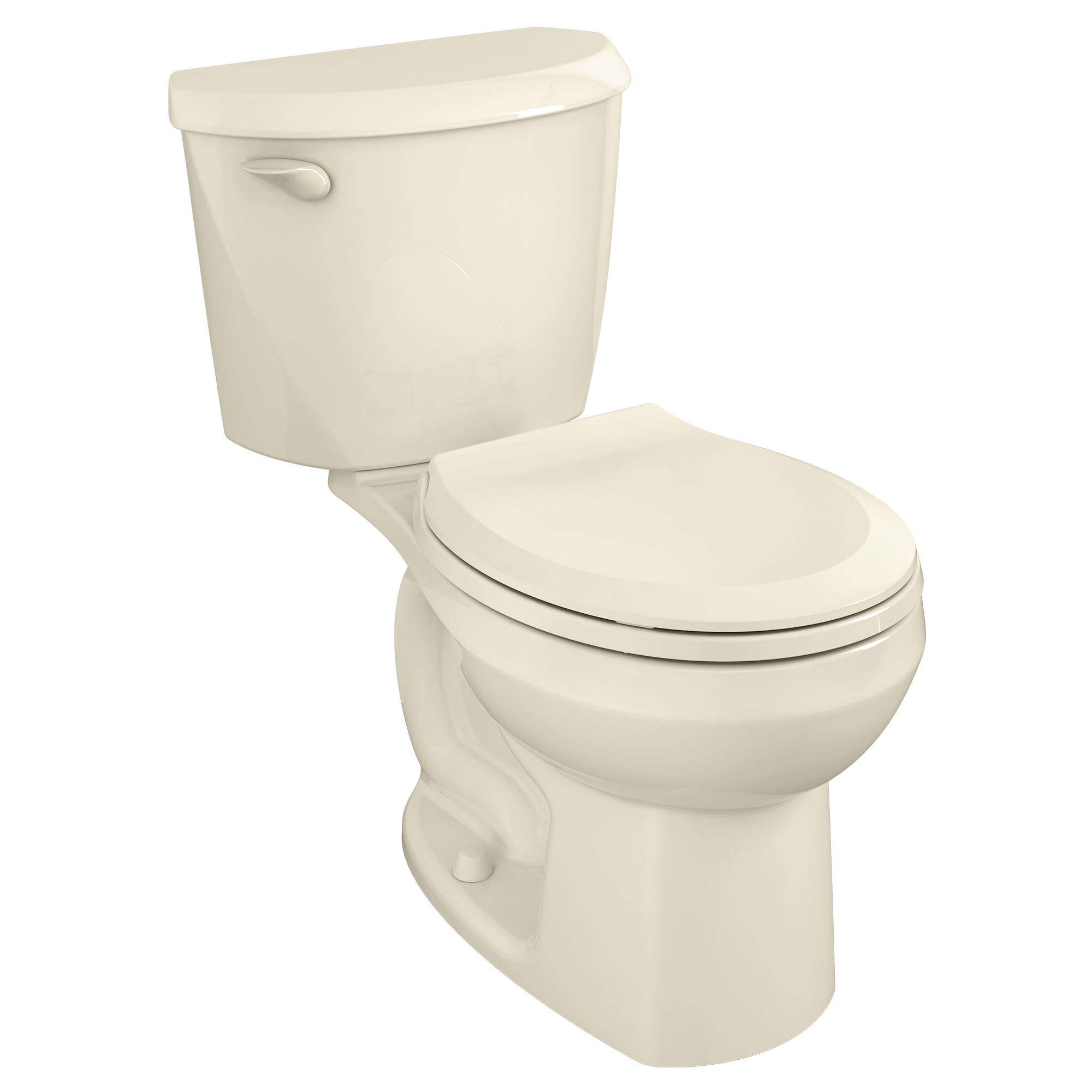 Toilette Colony, 2 pièces, 1,6 gpc/6,0 lpc, à cuvette au devant rond à hauteur régulière, sans siège